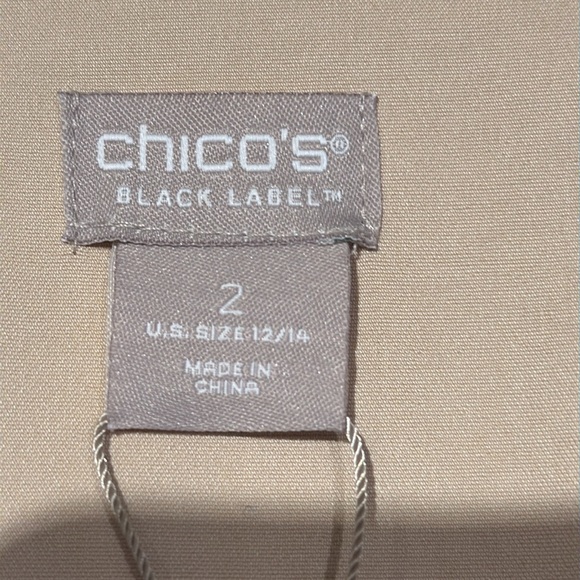 NWT Chico’s Black Label Jacket - Picture 8 of 11